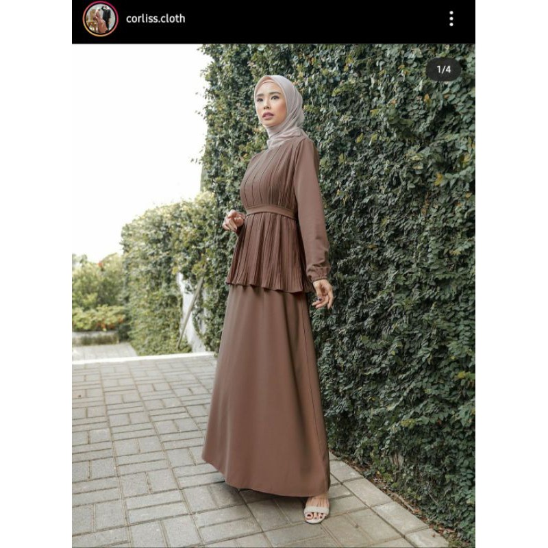 kekuni dress by corliss cloth