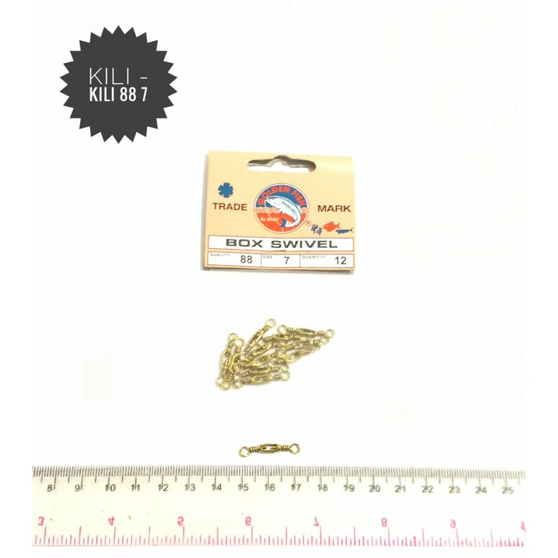 KILI - KILI PANCING BOX SWIVEL GOLDEN FISH 88 NO.7
