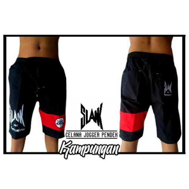 CELANA JOGGER PENDEK SLANK ORIGINAL SLANKERS || KAMPUNGAN || CELANA SLANK || GOSIPJALANANSTORE