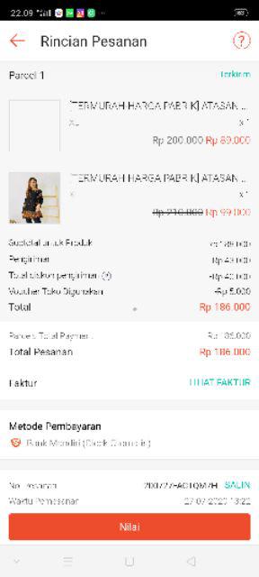 Benang Raja Atasan Batik Wanita Lengan Panjang