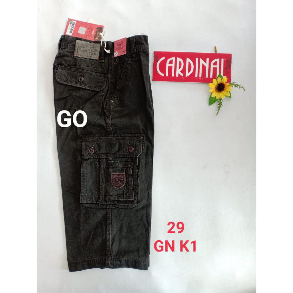 gof 29-KPL 1 CARDINAL KEMPOL CASUAL Celana Pendek Cowok Celana Kempol Fashion Pria Brand Kekinian