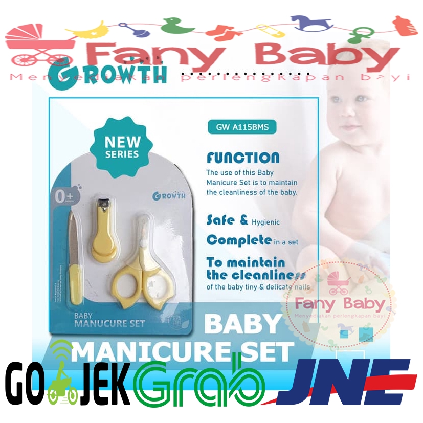 Growth Baby Manicure Set 0m+ A115BMS