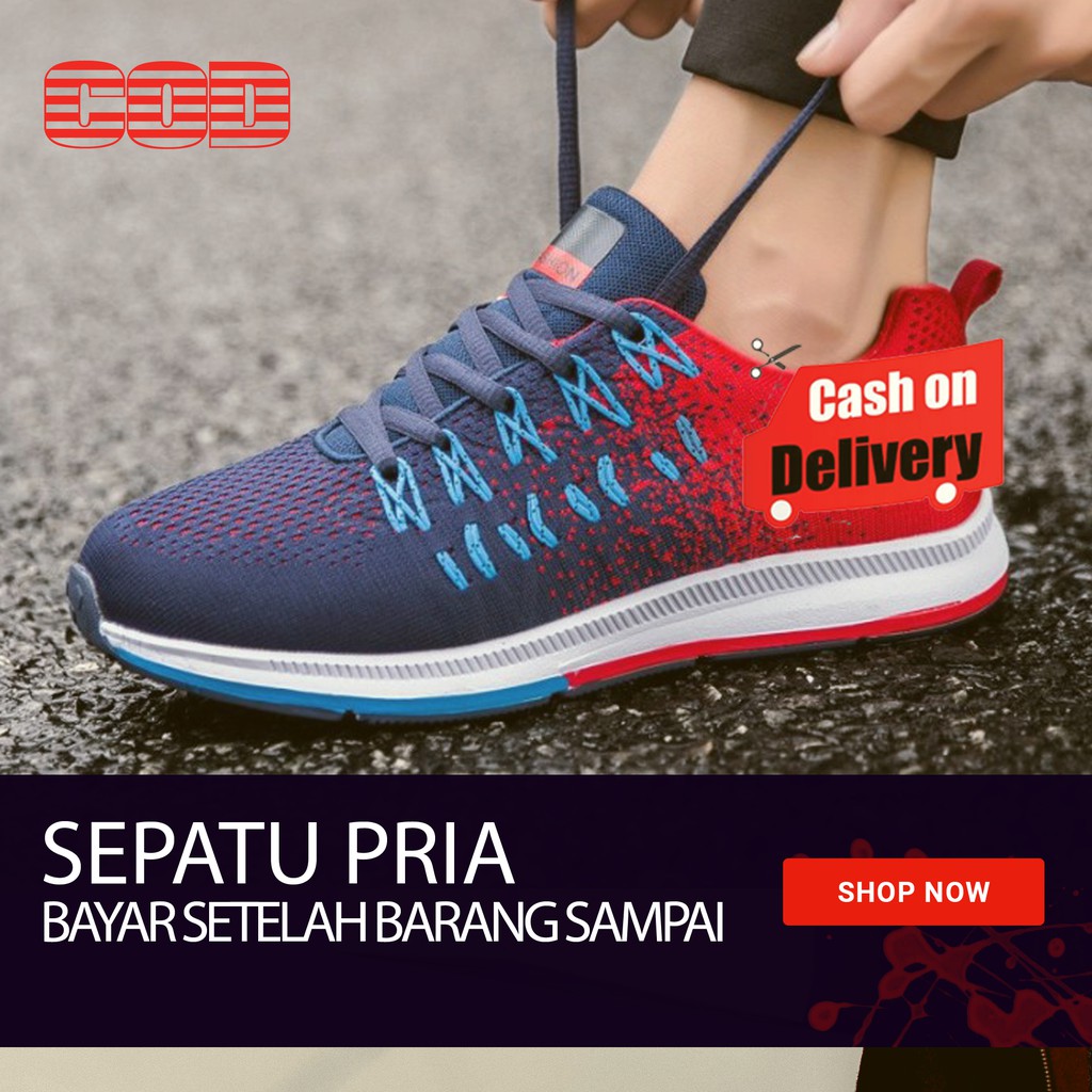 SEPATU SNAKERS PRIA MURAH