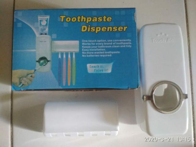 Dispenser Odol + Tempat Sikat Gigi Touch Me