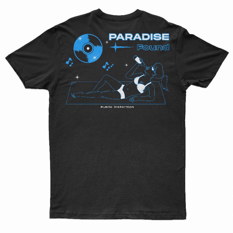 Public Distortion - Paradise Found - Black