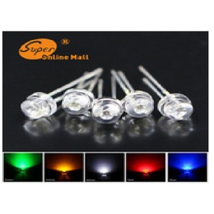 led strawhat 5mm merah kuning ijo biru putih