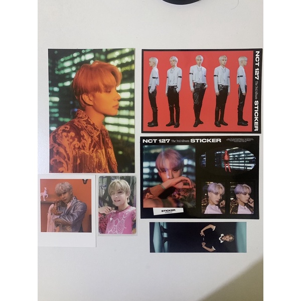 PC Postcard Jungwoo Mark Johnny Doyoung Sticker Favorite Seoul City Seoulcity Catharsis Classic