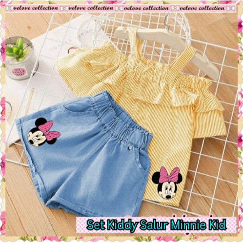 Baju Setelan Anak Perempuan Salur Terbaru 2022 Bahan Katun Model Kekinian Trendy Baju Setelan Pantai