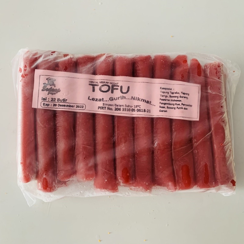 

ToFu kenyal kenyal bentuk sosis isi 22pcs