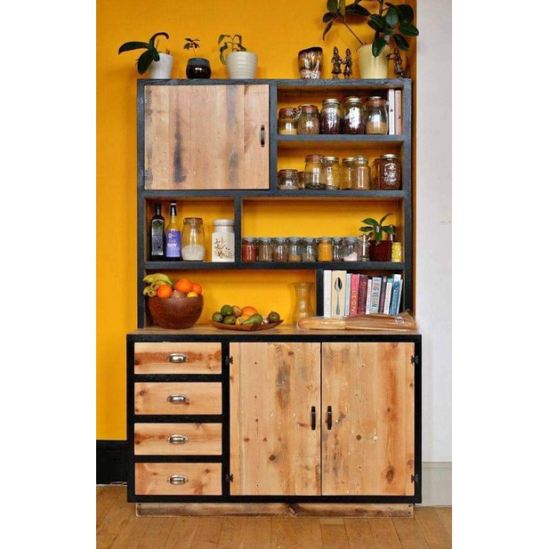 lemari dapur || kitchen set || ukuran 120x50x200