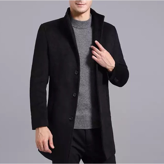 Jas Pria tebal untuk Winter Blazer Pria Coat Winter Pria