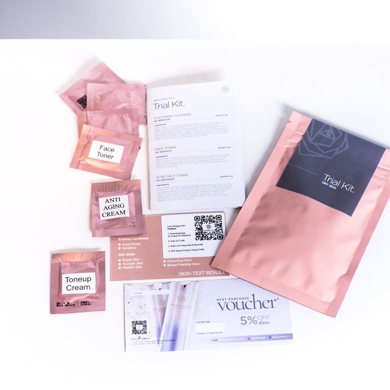 BEAUSSENTIALS - TRIAL KIT - PAKET SKINCARE