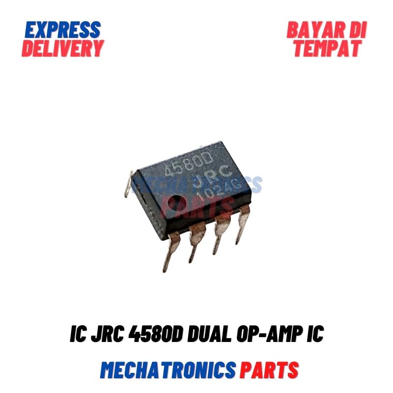 IC JRC 4580D JRC4580D 4580 Dual Op-Amp IC