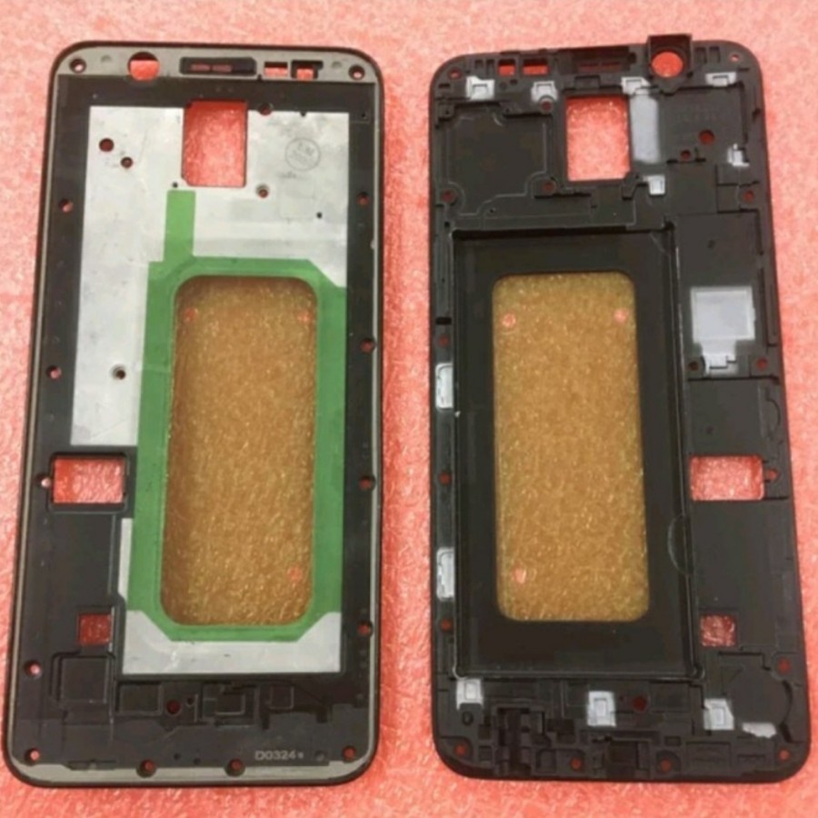 Frame tatakan lcd tulang tengah samsung A6 Plus A 605 ori