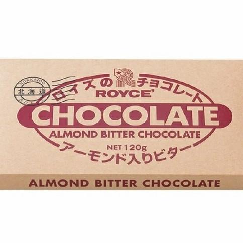 

Royce Chocolate Bar Almond Biter 120 Gram