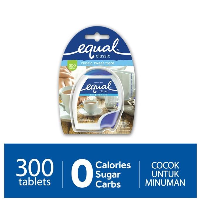 

:<:<:<:<] Dijual Equal Classic Sweetener - Pemanis Buatan 300 Tablets Terlaris