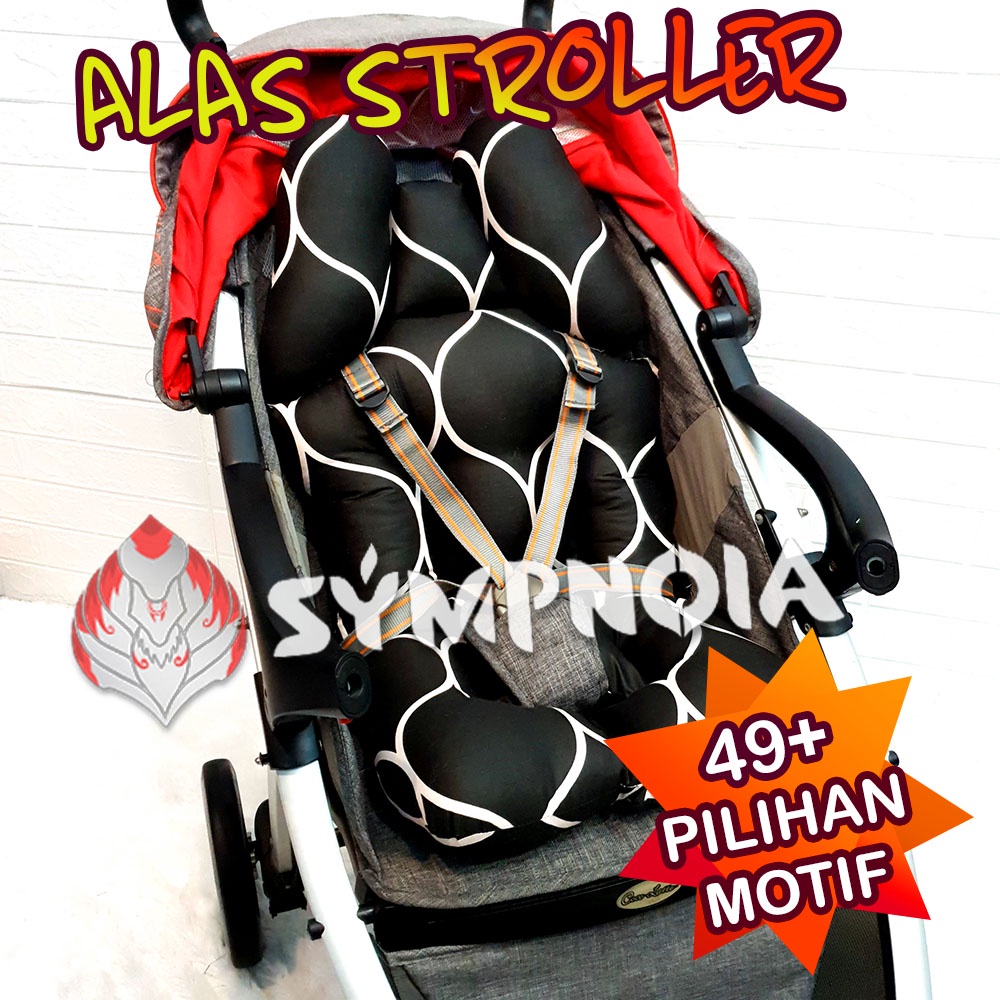 [COD] Alas Stroller Universal Strollerpad Pelindung Semua Stroller Model Elephant