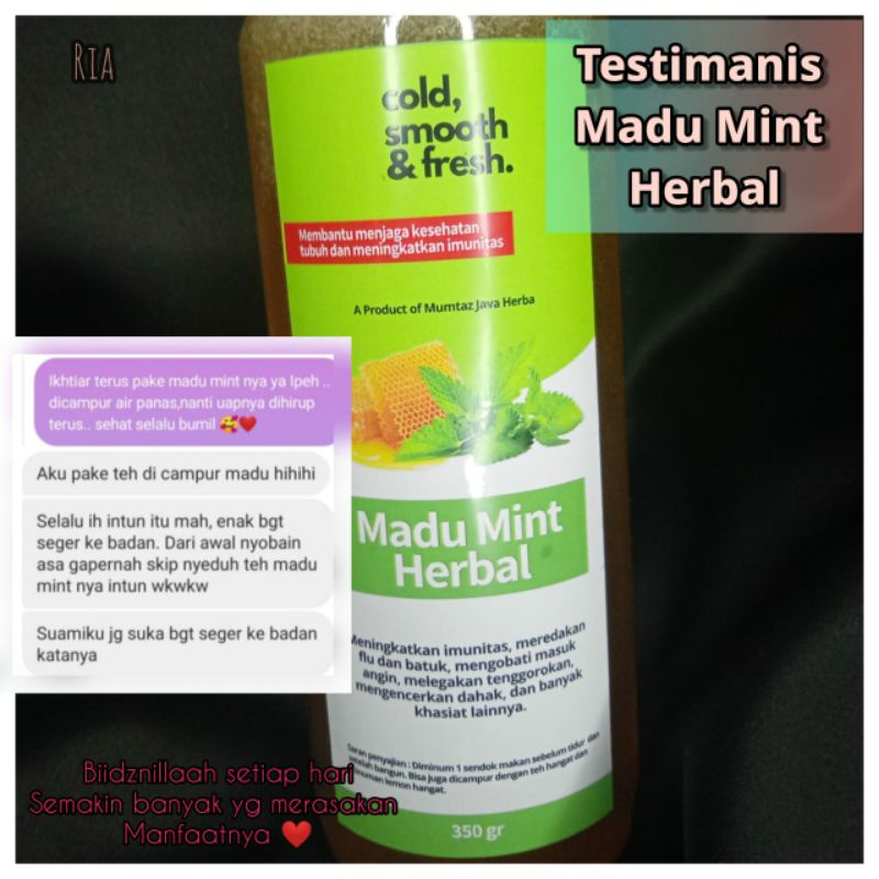 Java hills honey Madu Mint JavaHills honey 320gr