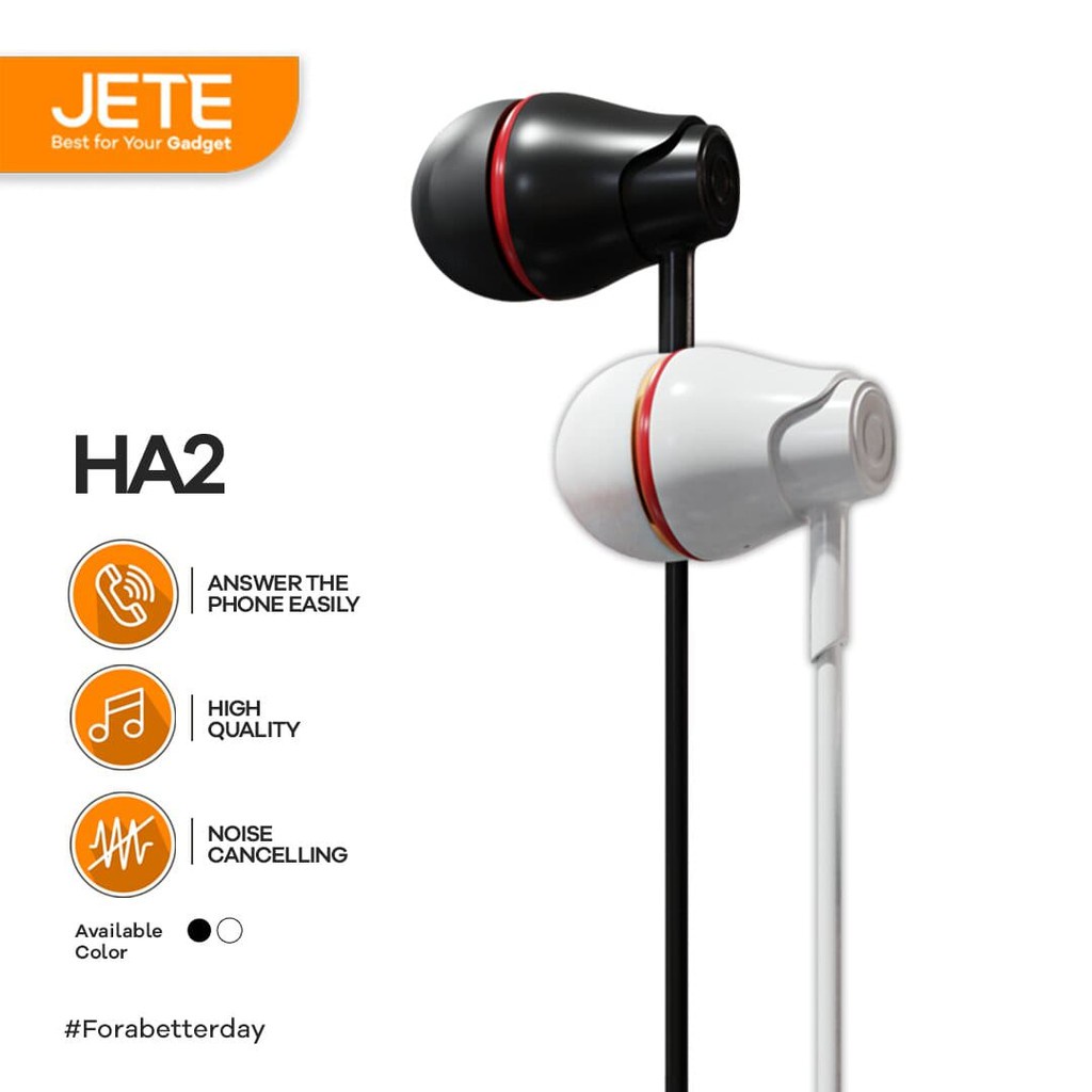 Headset Earphone JETE HA2