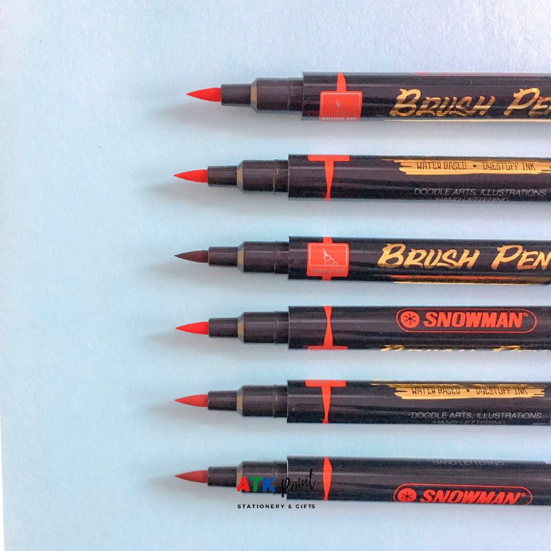 

ATK-POINT | SNOWMAN Brush pen 36 warna ART.BM -1 part 1