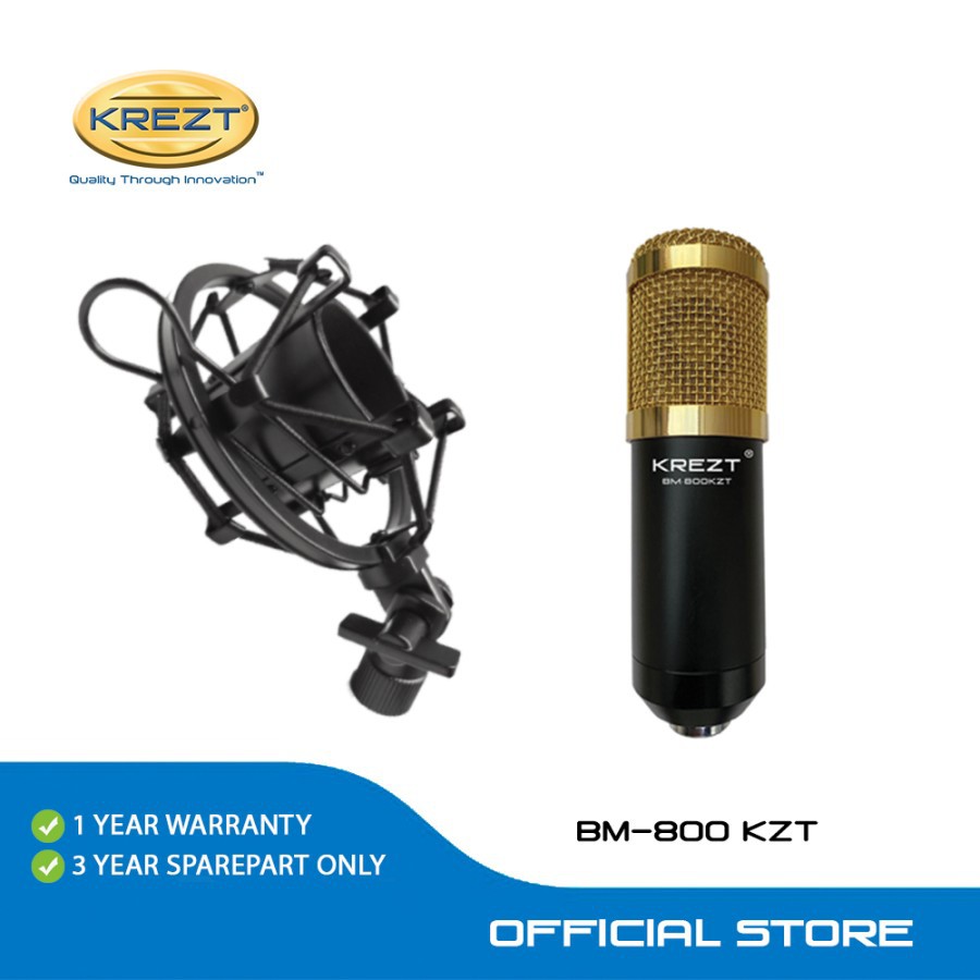 BROADCASTING AND RECORDING MICROPHONE KREZT BM 800 KZT