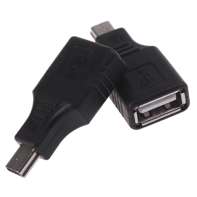 (LUCKID) Adapter Konverter otg usb 2.0 female Ke mini male