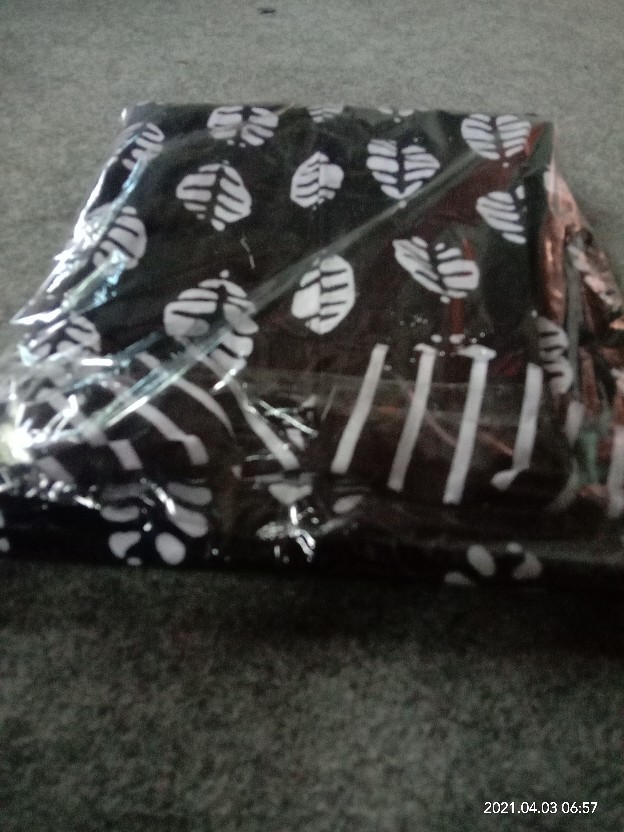 Batik Pria Lengan Panjang Batik Azmil Hrb026 Motif Keratonan Kode 002 Size M L Xl Xxl Reguler