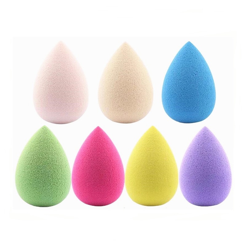 [1Pc Random Color Mini Makeup Sponge Blender] [Latex-Free Foundation Blending Sponge] [Cosmetic Puff For Applying Powder,Cream,Liquid]