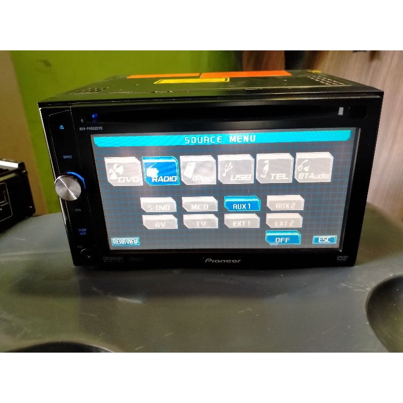 headunit pioneer avh-p4050 dvd