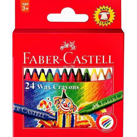 

Cuci Gudang Awal Tahun Wax Crayon Faber Castell 24 Warna Diskon