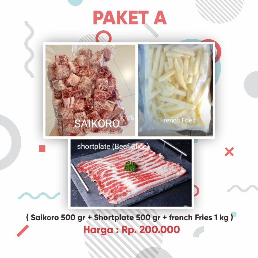 

Paket BBQ daging + Bumbu