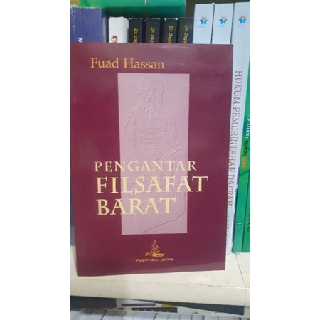 buku pengantar filsafat barat.  Fuad Hasan