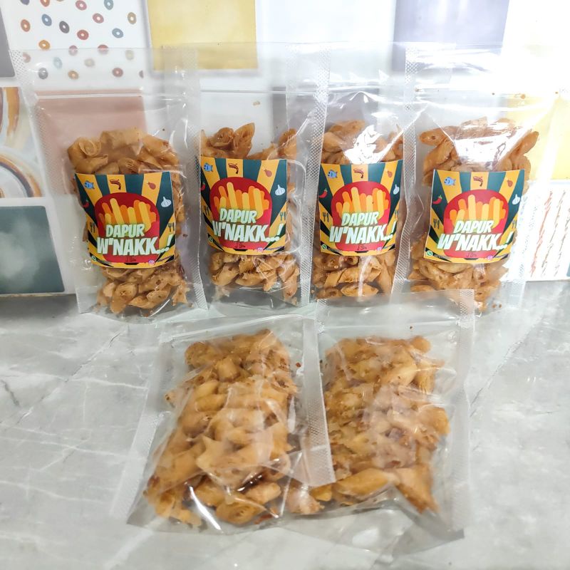 lumring,lumpa kering,lumpia gulung asin gurih 50 gr