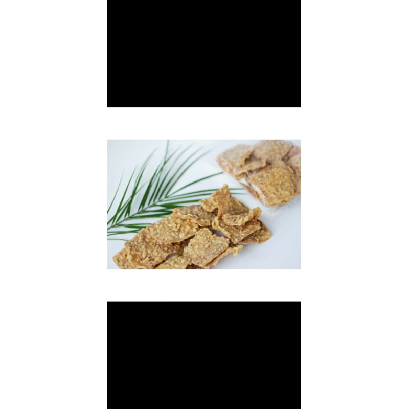 

Keripik tempe/Kerupuk tempe sultan