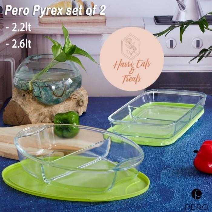 Pero Pyrex Set Of 2 (2.2 & 2.6)