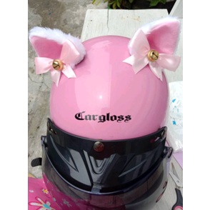 『MPD』 Kuping kucing helm neko / aksesoris helm / Sepasang aksesoris kuping helm Nekomimi cosplay kuc