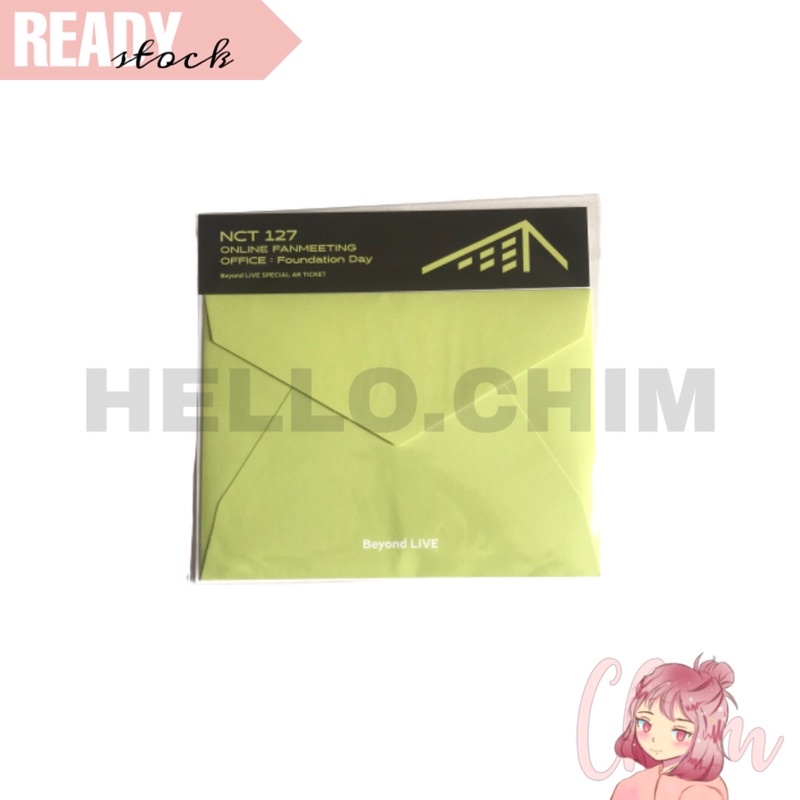 [READYSTOCK] AR TICKET FANMEETING NCT 17 TAEYONG JAEHYUN JUNGWOO MARK HAECHAN