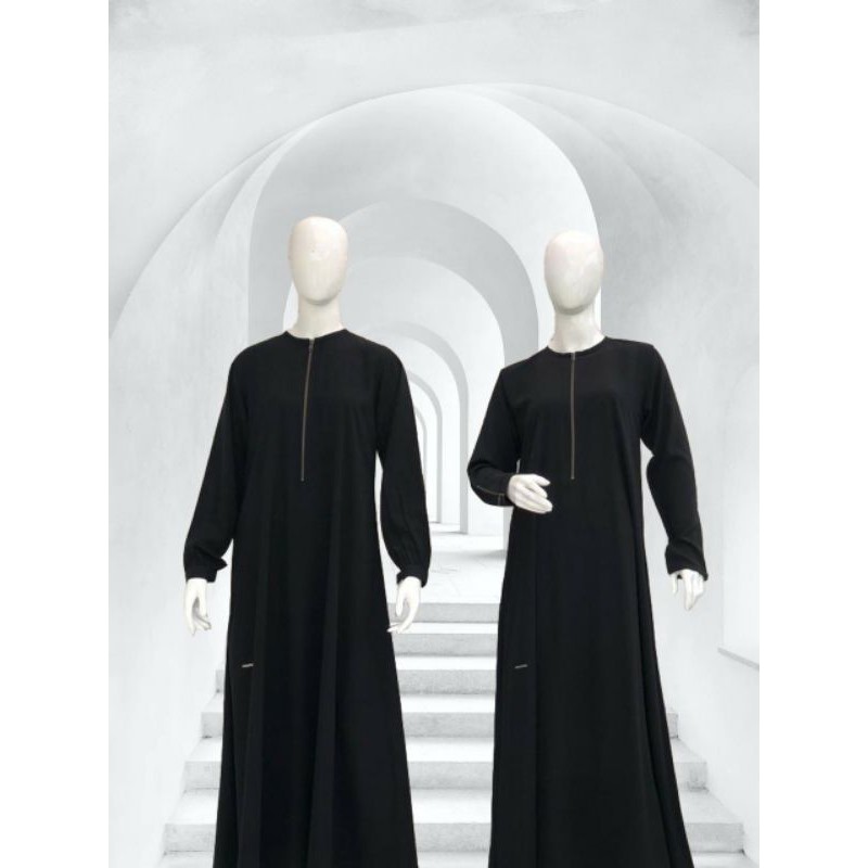 SHAFA BLACK GAMIS - Shafa Jilbab #ayranashwa #shafajilbab