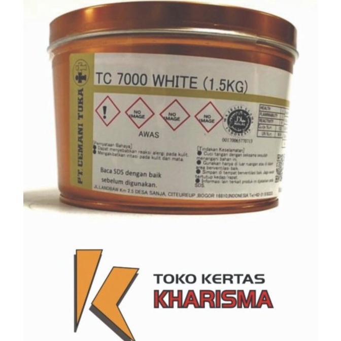 

Ink | Tinta Cetak , Cemani Toka , Tc 7000 White