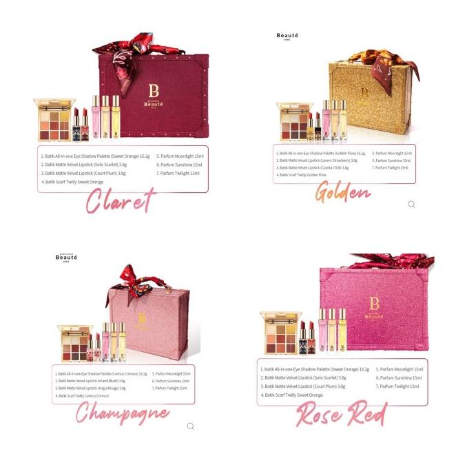 Premiere Beaute Gift Box + Makeup / Makeup Set Dan Parfum