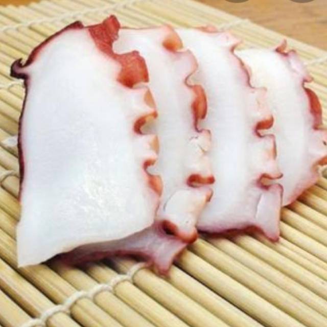 

gurita slice isian takoyaki atau sashimi kwalitas super