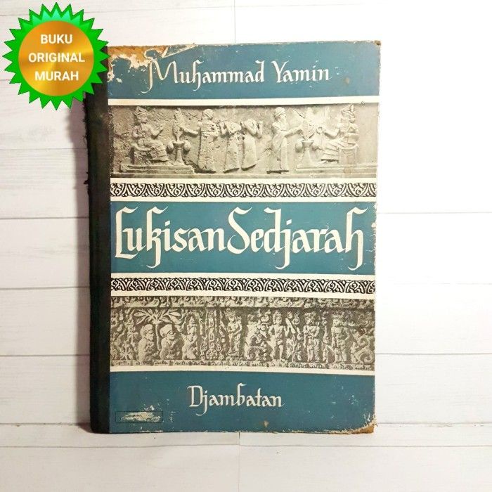 ORIGINAL Lukisan Sedjarah Djambatan Muhammad Yamin