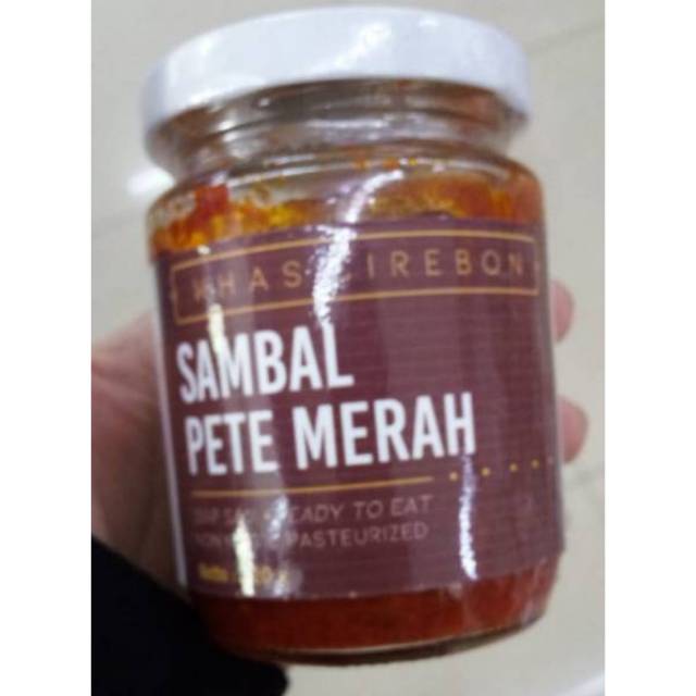 

Sambal Pete Hijau atau Merah