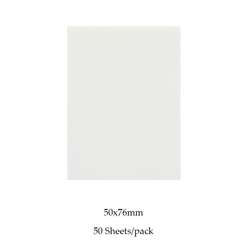 Mohamm 50 Lembar Sticky Note Transparan-50x76