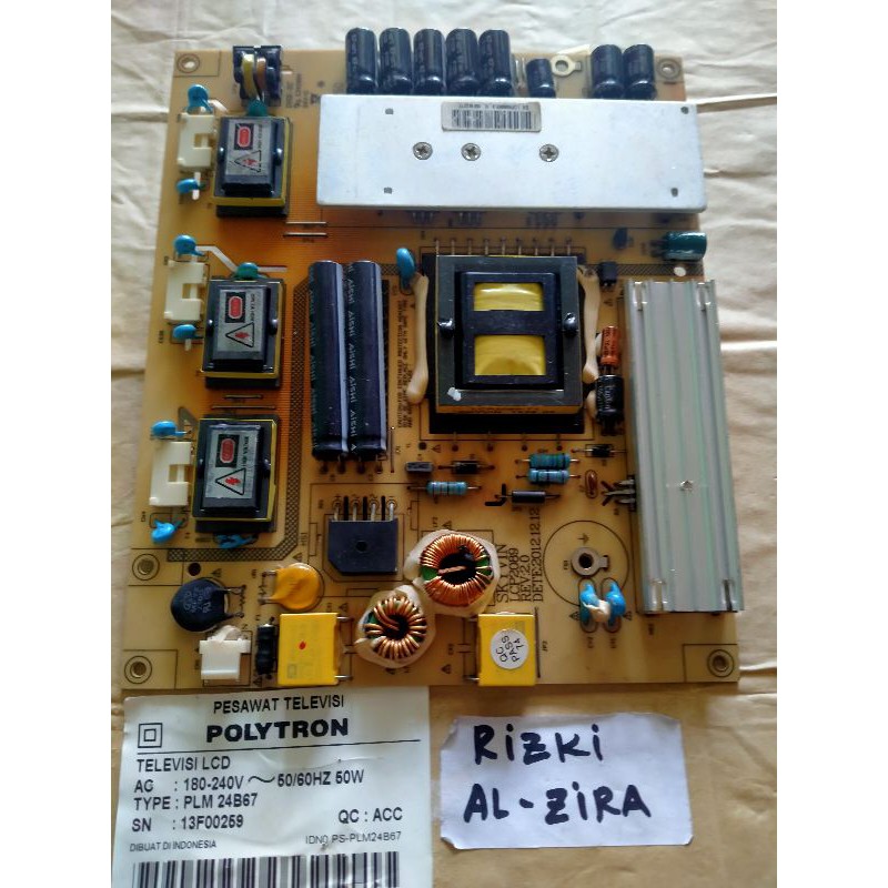Power supply PSU Tv original Polytron PLM24B67 24B67
