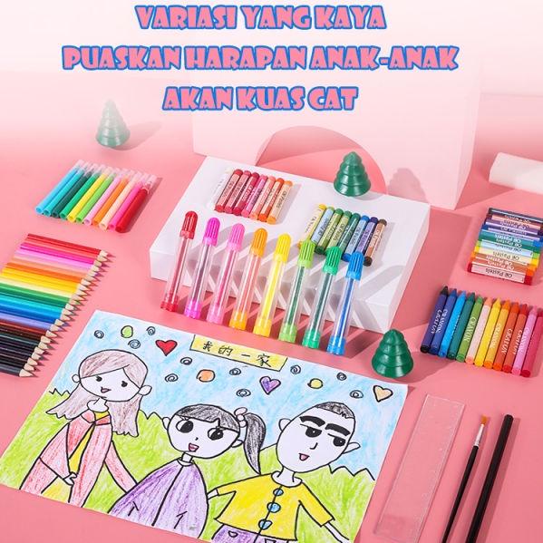 

Terkini LP7 IMomBayi Crayon Set 208pcs / Krayon Mewarnai Anak 208pcs / Pensil Warna Set 208pcs 95 Bestseller