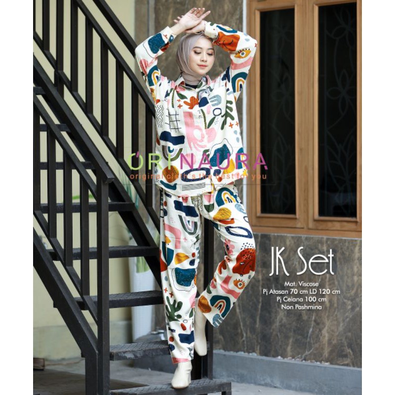 jk one set ori naura/cod