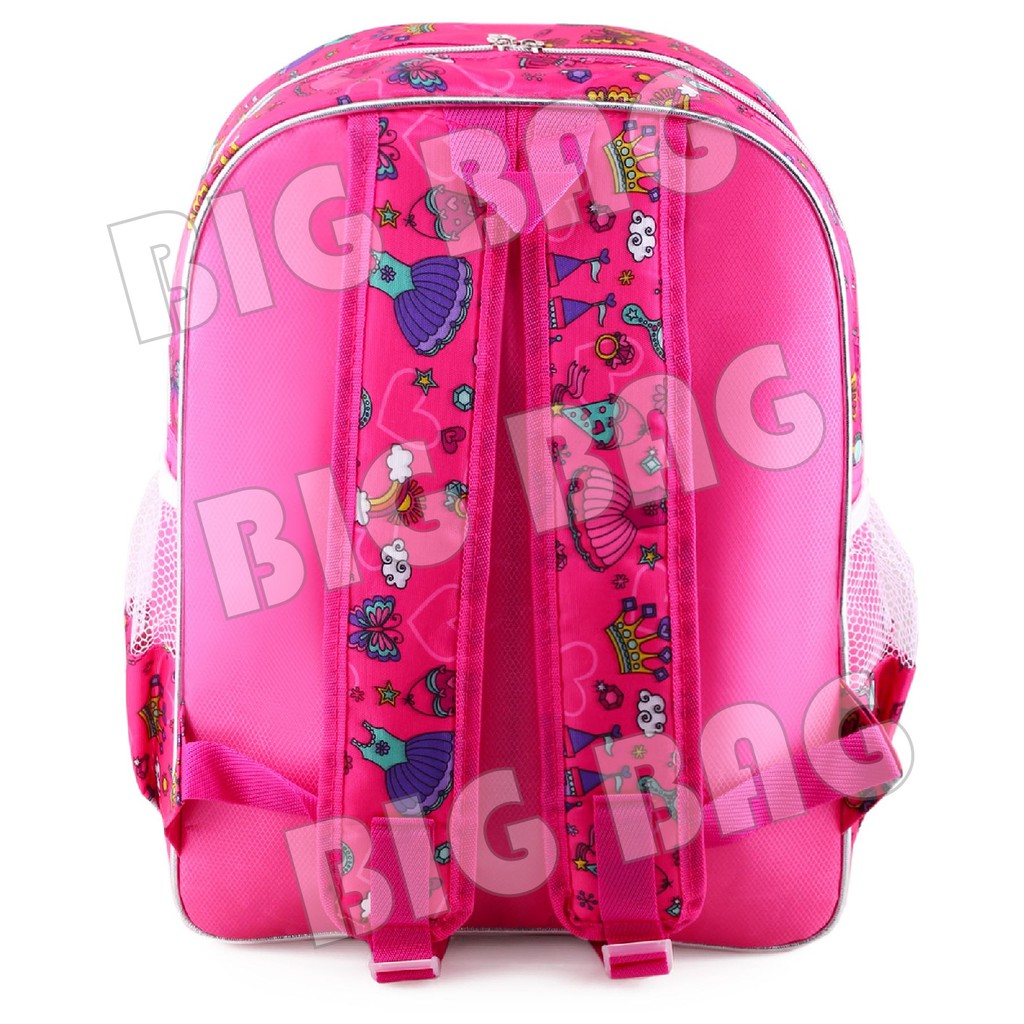 PTS -Ransel Sekolah Anak Perempuan Karakter - LOL SURPRISE - HOLIDAY - PINK + FREE Botol Minum &amp; Lunchbox .PT