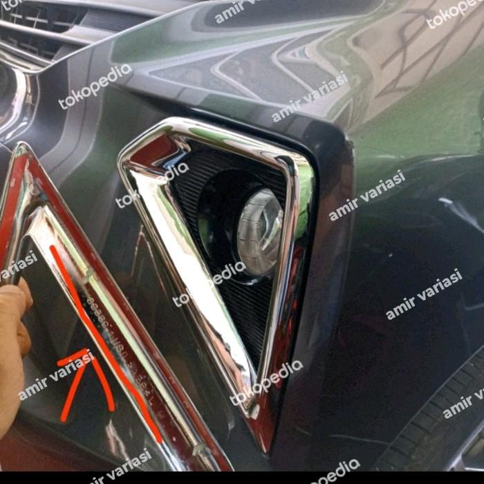 Garnish ring cover foglamp Sigra 2020 chrome