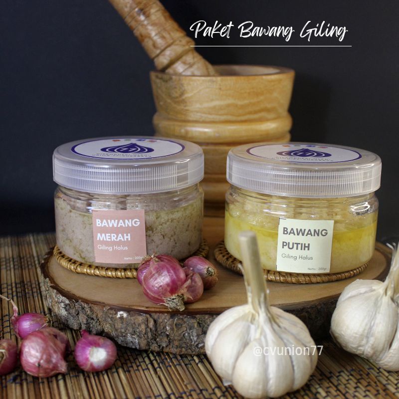

PAKET BAWANG GILING HALUS UNION 77
